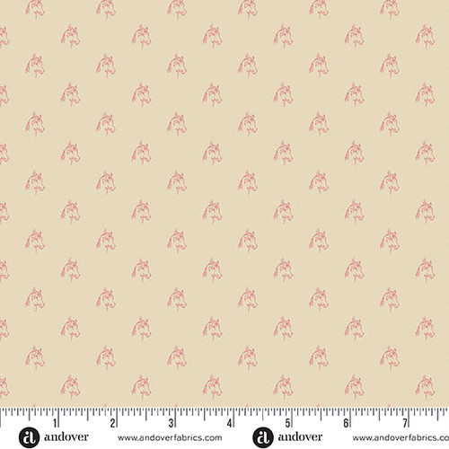 Laundry Line by Laundry Basket Quilts Horse Cream Horse Cream
