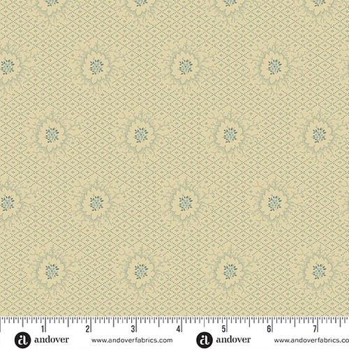 Laundry Line by Laundry Basket Quilts Camellia Cream Camellia Cream