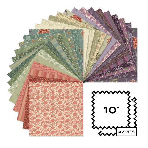 Autumn Bouquet - 10 Inch Square - 42 Cuts Each