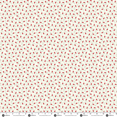 Jollyberry by Andover Fabrics Christmas Lights Snowball