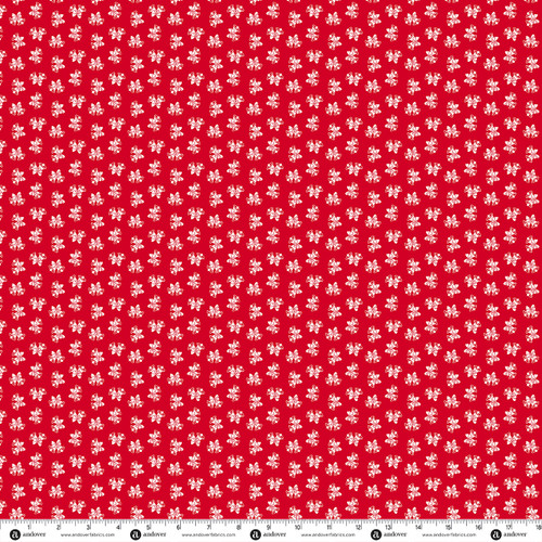 Jollyberry by Andover Fabrics Solstice Bells Red