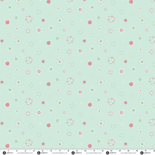 Jollyberry by Andover Fabrics Flurries Frost