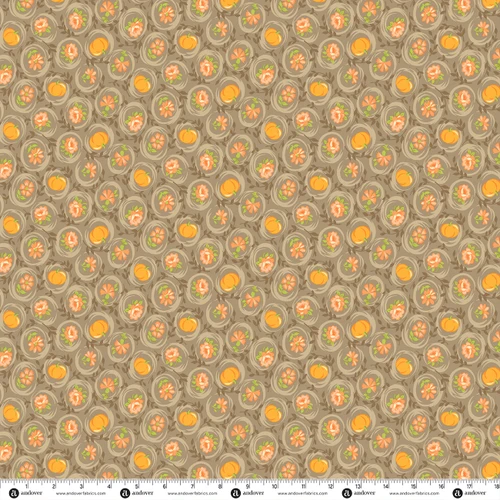 Butternut by Andover Fabrics Pumpkin Patch Cocoa