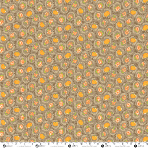 Butternut by Andover Fabrics Pumpkin Patch Cocoa