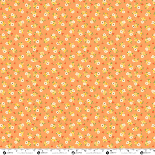 Butternut by Andover Fabrics Daisy Apricot