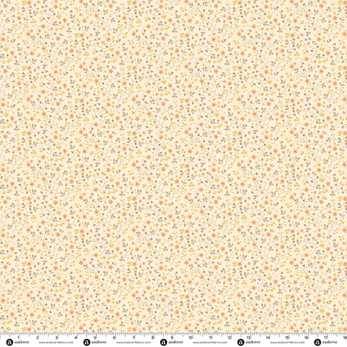 Butternut by Andover Fabrics Meander Vanilla