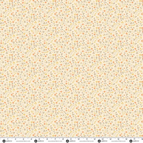 Butternut by Andover Fabrics Meander Vanilla