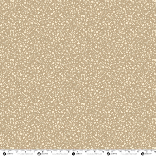 Butternut by Andover Fabrics Meander Cocoa