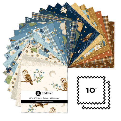 Moonlight - 10 Inch Square - 42 Cuts Each