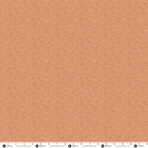Garden Path by Laundry Basket Quilts Orange Blossom