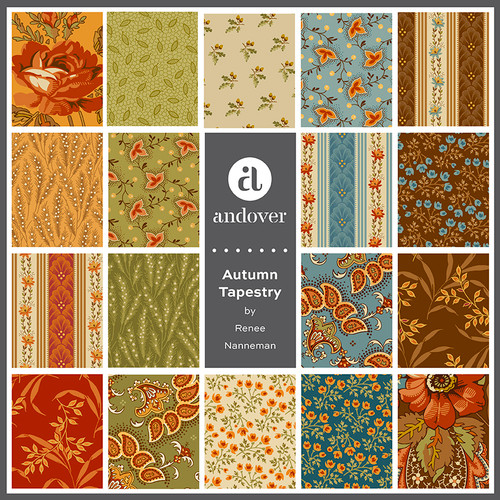 Autumn Tapestry - 10 Yard Bolt Case Pack - 28 Bolts Each