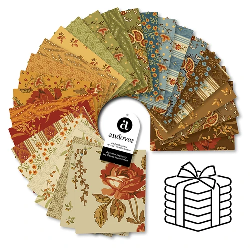 Autumn Tapestry - Fat Quarter Bundle - 28 Cuts Each