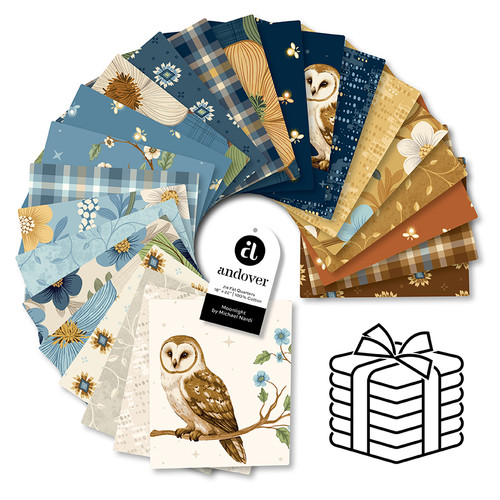 Moonlight - Fat Quarter Bundle - 24 Cuts Each