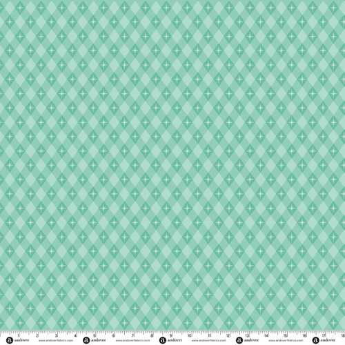 Home for the Holidays by Andover Fabrics Atomic Argyle Glacier