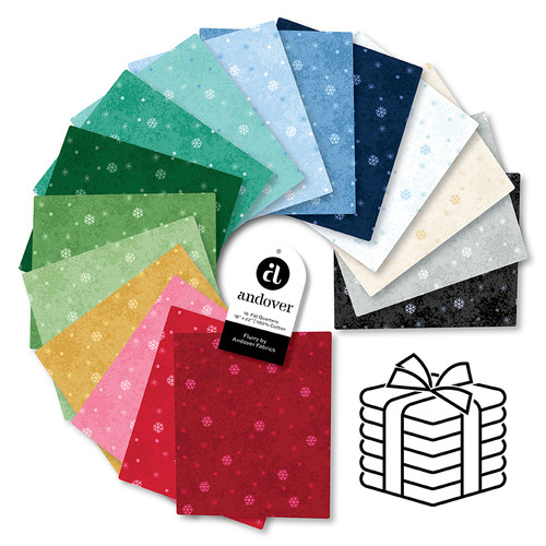 Flurry - Fat Quarter Bundle - 16 Cuts Each