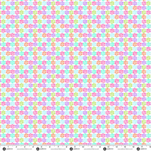 Daisy Child by Andover Fabrics Daisy Sequin Boogie