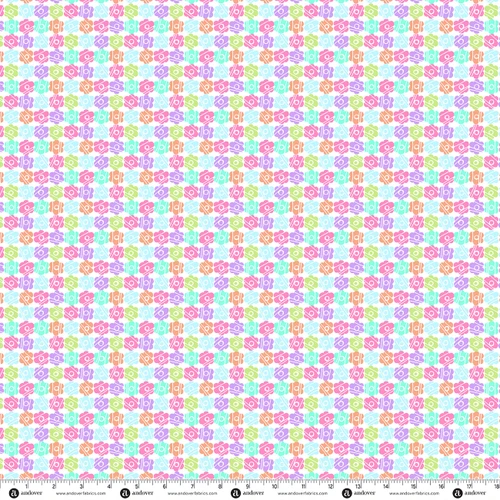 Daisy Child by Andover Fabrics Daisy Sequin Boogie