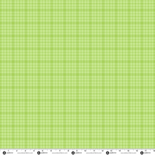 Daisy Child by Andover Fabrics Peace Plaid Meadow