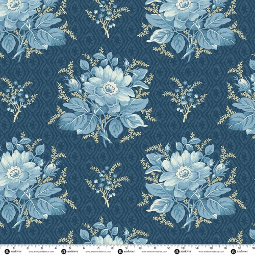 Flower Girl by Laundry Basket Quilts Gardenia Night Sky