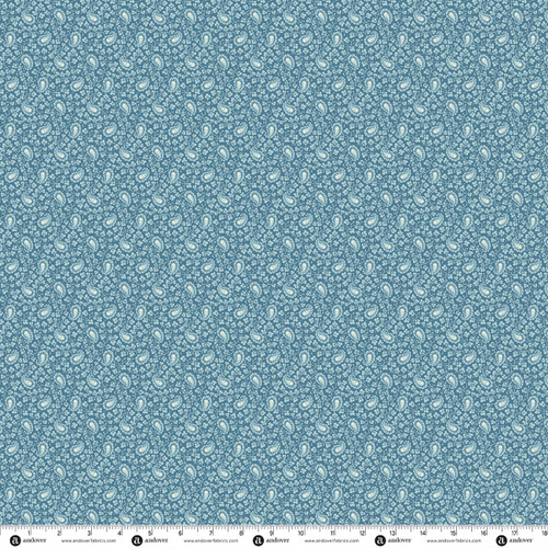Flower Girl by Laundry Basket Quilts Ascot Evening Blue