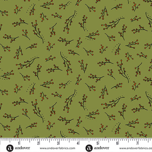 Harvest Home by Amy Latta Harvest Berries Olive