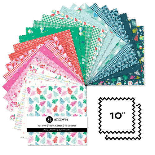 Merry Little Things - 10 Inch Square - 42 Cuts Each