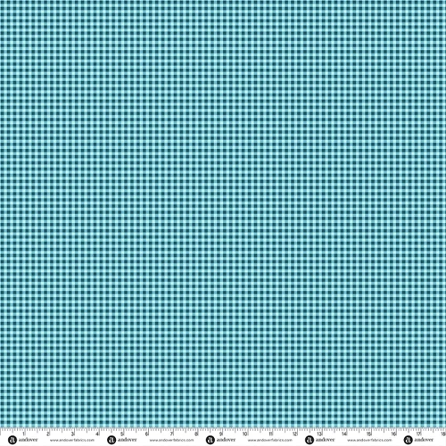 Merry Little Things by KP Creates Bitty Gingham Midnight Frost