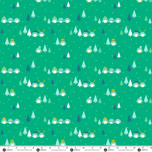 Merry Little Things by KP Creates James Penguin Green