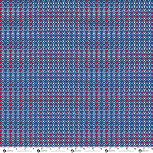 Freedom by Andover Fabrics Bunting Navy