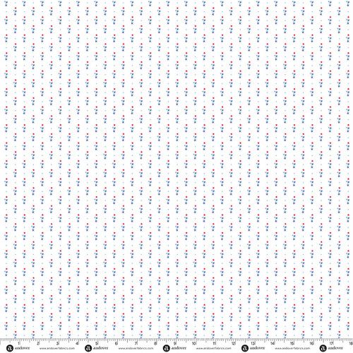 Freedom by Andover Fabrics Cluster White