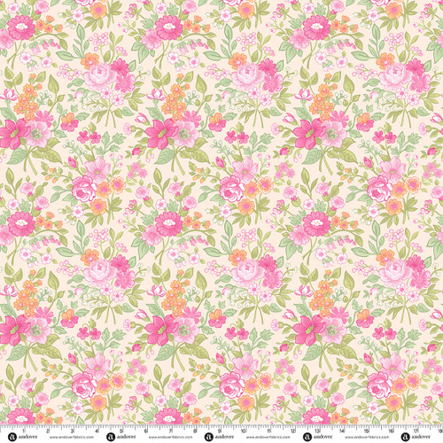 Ode to a Butterfly by Andover Fabrics Wild Bouquet Chrysalis