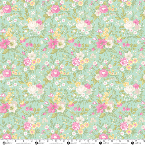 Ode to a Butterfly by Andover Fabrics Wild Bouquet Skyward