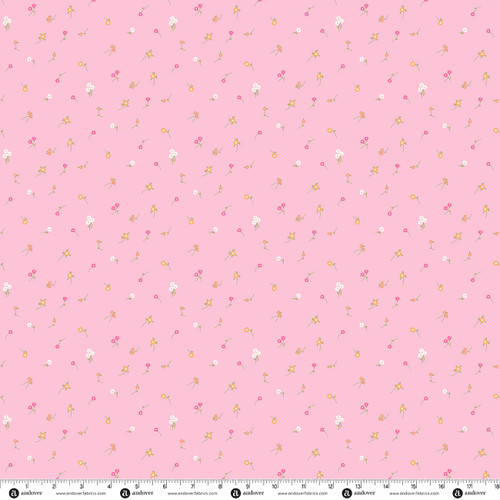 Ode to a Butterfly by Andover Fabrics Field Flowers Petal