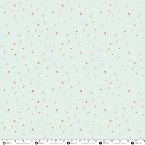Ode to a Butterfly by Andover Fabrics Field Flowers Skyward