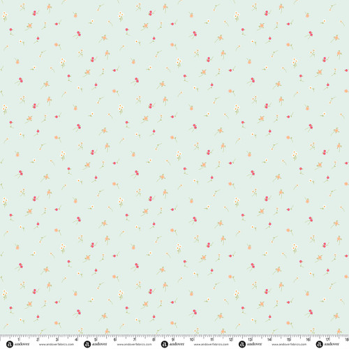 Ode to a Butterfly by Andover Fabrics Field Flowers Skyward