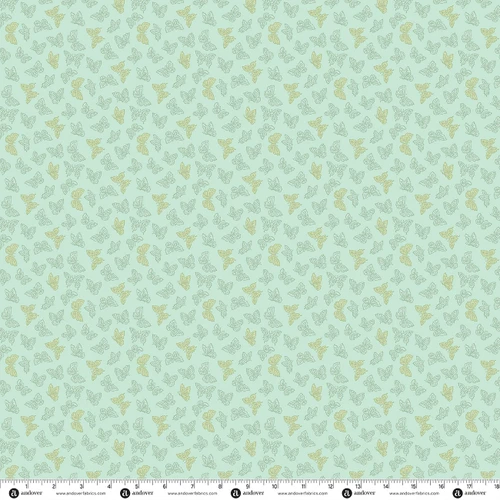 Ode to a Butterfly by Andover Fabrics Garden Dancer Skyward