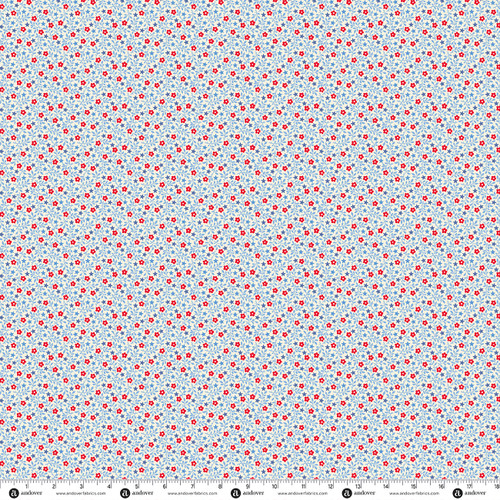 Freedom 108s by Andover Fabrics Freedom Flowers 108 Linen
