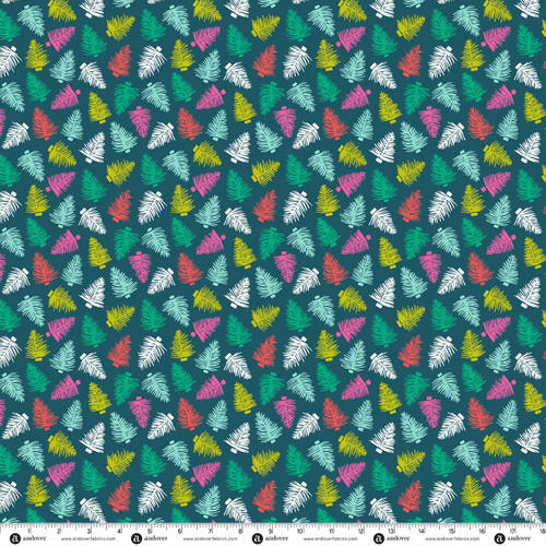 Merry Little Things 108s by KP Creates Bottle Brush Trees 108 Midnight Teal