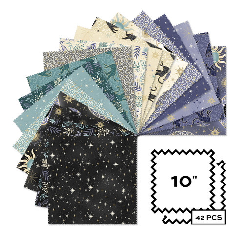 Charmed - 10 Inch Square - 42 Cuts Each