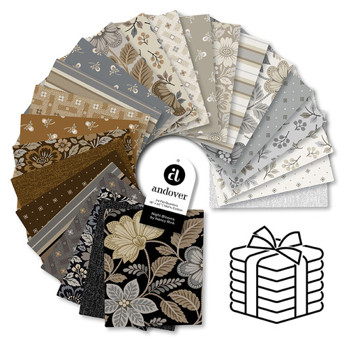 Night Blooms - Fat Quarter Bundle - 24 Cuts Each
