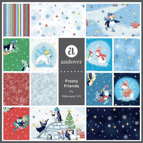 Frosty Friends - 10 Yard Bolt Case Pack - 17 Bolts Each
