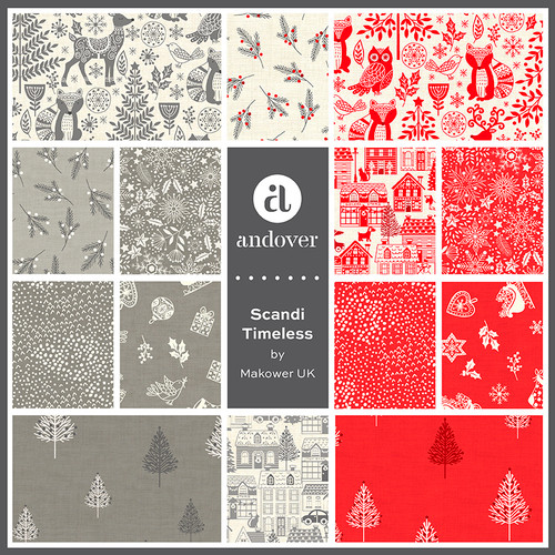 Scandi Timeless - 10 Yard Bolt Case Pack - 17 Bolts Each