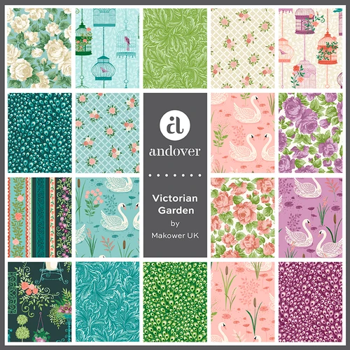 Victorian Garden - 10 Yard Bolt Case Pack - 23 Bolts Each