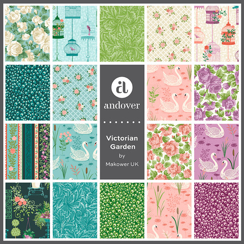 Victorian Garden - 15 Yard Bolt Case Pack - 23 Bolts Each