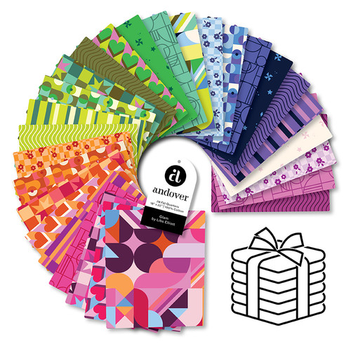 Glam - Fat Quarter Bundle - 28 Cuts Each