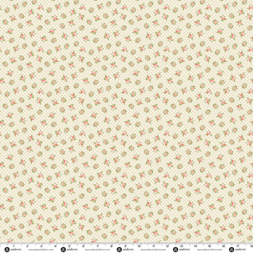 Victorian Garden by Makower UK Trellis Cream