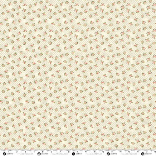 Victorian Garden by Makower UK Trellis Cream