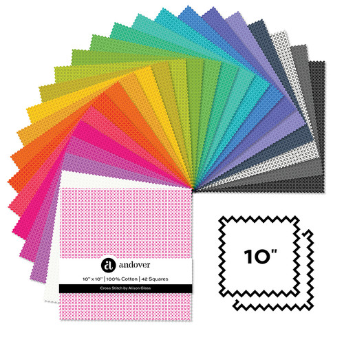 Cross Stitch - 10 Inch Square - 42 Cuts Each