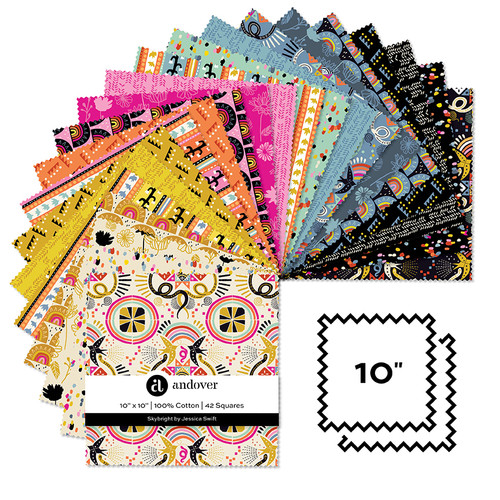 Skybright - 10 Inch Square - 42 Cuts Each