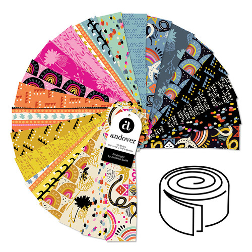 Skybright - 2.5 Inch Strip Roll - 40 Cuts Each